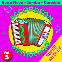 Les As de l'accordéon - Accordéon anthologie super medley Vol. 5 (Bossa nova - samba - caraïbes)