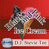 D.J. Stevie Tee - Black and Pink Ice Cream