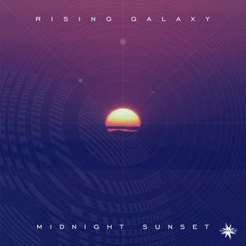 Rising Galaxy - Midnight Sunset