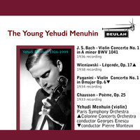 Yehudi Menuhin - The Young Yehudi Menuhin