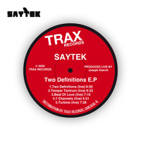 Saytek - Two Definitions (Live)