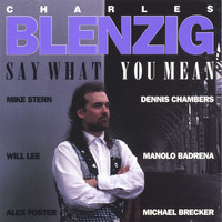 Charles Blenzig - Say What You Mean