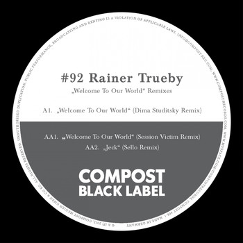 Rainer Trueby - Compost Black Label #92