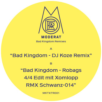 Moderat - Bad Kingdom (DJ Koze Remix & Robag Wruhme Edit)