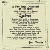 Jon Watts - A Few Songs Occasioned