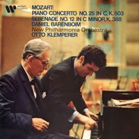 Daniel Barenboim, Otto Klemperer & New Philharmonia Orchestra - Mozart: Piano Concerto No. 25, K. 503 & Serenade No. 12, K. 388