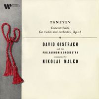 David Oistrakh & Philharmonia Orchestra & Nikolai Malko - Taneyev: Concert Suite for Violin and Orchestra, Op. 28