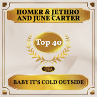 Homer & Jethro and June Carter - Baby It's Cold Outside (Billboard Hot 100 - No 22)