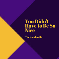 The Knockauffs - You Didn't Have to Be So Nice