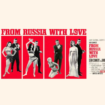 John Barry Orchestra - From Russia With Love (Sean Connery James Bond 007 And Daniela Bianchi Original Soundtrack 1963)