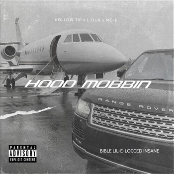 Bible Lil-E-Locced Insane, Hollow Tip, L-Dub & Mo-E - Hood Mobbin (Explicit)