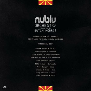 Nublu Orchestra and Butch Morris - Live in Skopje