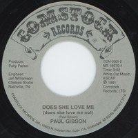 Paul Gibson - Does She Love Me (Does She Love Me Not)