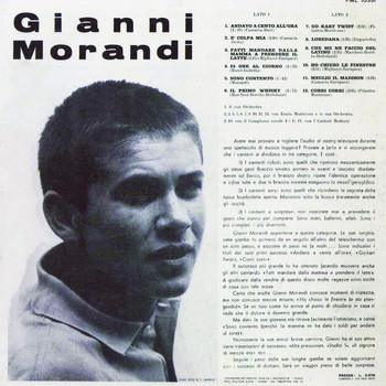 Gianni Morandi - 1 ° LP - 1963 - Full Album