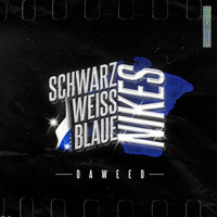 Daweed - Schwarz weiss blaue Nikes