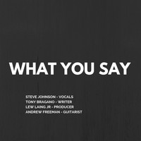 Steve Johnson - What You Say (feat. Andrew Freeman)