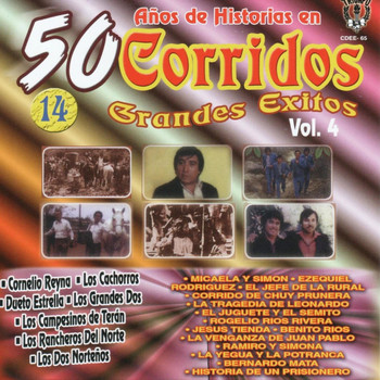 Various Artists - 50 Anos De Historias En Corridos, Vol. 4