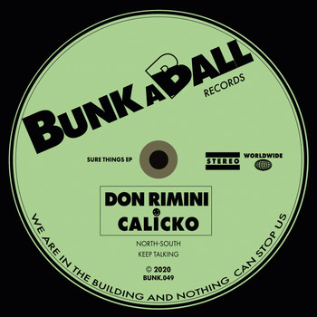 Don Rimini, Calicko - Sure Things EP