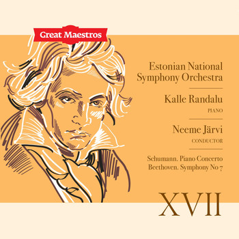 Neeme Järvi, Estonian National Symphony Orchestra & Kalle Randalu - Great Maestros XVII: Beethoven 250