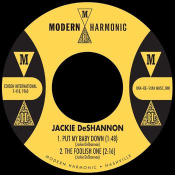 Jackie DeShannon - Put My Baby Down / The Foolish One