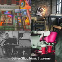 Coffee Shop Music Supreme - Flute, Alto Saxophone and Jazz Guitar Solos - Music for Working in Cafes