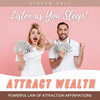 Steven Hall - Listen as You Sleep! Attract Wealth: Powerful Law of Attraction Affirmations