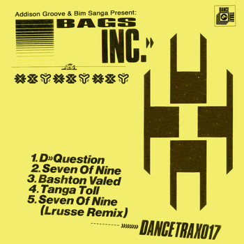 Addison Groove, Bim Sanga, Bags Inc. - Dance Trax, Vol. 17