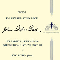 Jörg Demus - Bach: Partitas BWV 825-830 - Goldberg Variations