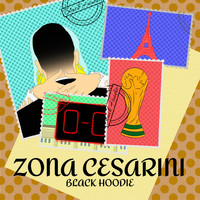 Black Hoodie - Zona Cesarini