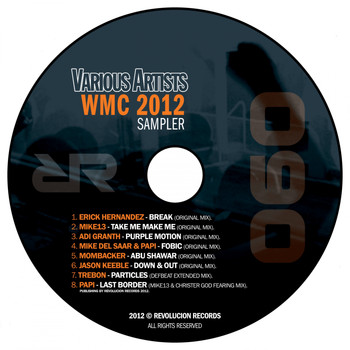 Various Artists - WMC 2012 Sampler