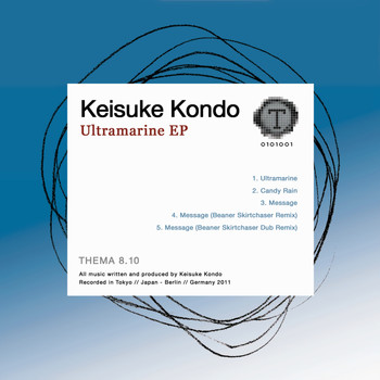 Keisuke Kondo - Ultramarine EP