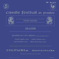 Joseph Szigeti - Brahms: Piano Quartet No. 3, Op. 60 & Piano Trio No. 2, Op. 87