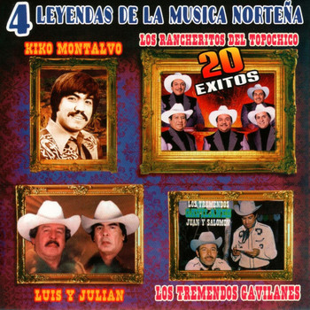 Various Artists - 4 Leyendas De La Musica Nortena