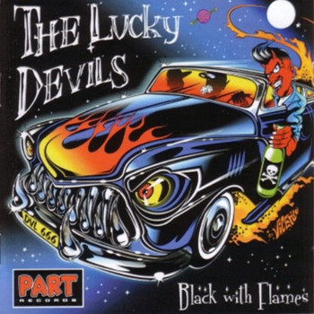 The Lucky Devils - Black with Flames