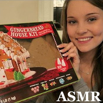 ASMR Darling - Building a Beautiful Gingerbread House