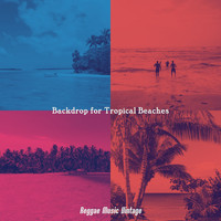 Reggae Music Vintage - Backdrop for Tropical Beaches