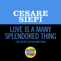 Cesare Siepi - Love Is A Many Splendored Thing (Live On The Ed Sullivan Show, November 20, 1955)