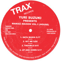 YURI SUZUKI - YURI SUZUKI PRESENTS MANIAC MAISON VOL.1 (HOUSE)