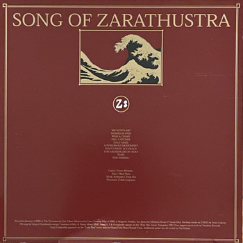 Song Of Zarathustra - A View from High Tides