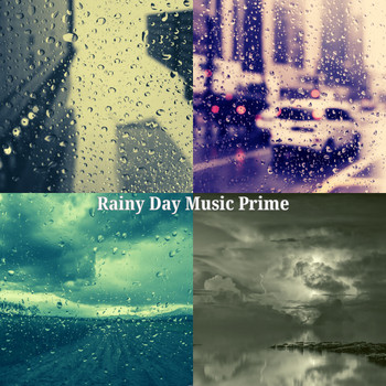 Rainy Day Music Prime - Flute, Alto Saxophone and Jazz Guitar Solos - Music for Thunderstorms