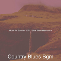Country Blues Bgm - Music for Summer 2021 - Slow Blues Harmonica