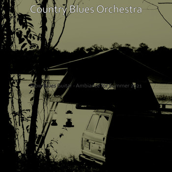 Country Blues Orchestra - Slow Blues Guitar - Ambiance for Summer 2021