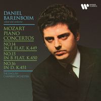 Daniel Barenboim - Mozart: Piano Concertos Nos. 14, 15 & 16