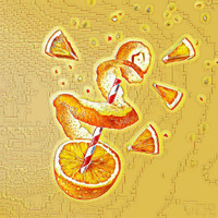 Plaza - Sugar  Orange