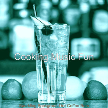 Cooking Music Fun - Sparkling Background for Coffee Bars