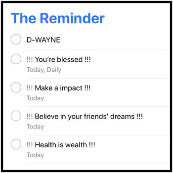 D-Wayne - The Reminder