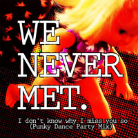 We Never Met - I Don't Know Why I Miss You So (Punky Dance Party Mix)