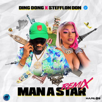 Ding Dong & Stefflon Don - Man a Star (Remix [Explicit])