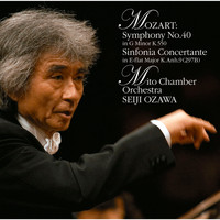 Seiji Ozawa - Mozart:Symphony No. 40 in G Minor K.550 & Sinfonia Concertante in E-flat Major