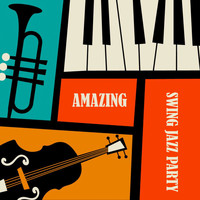 Instrumental Jazz School - Amazing Swing Jazz Party: Retro Instrumental Jazz, Moody Saxophone, Vintage Jazz